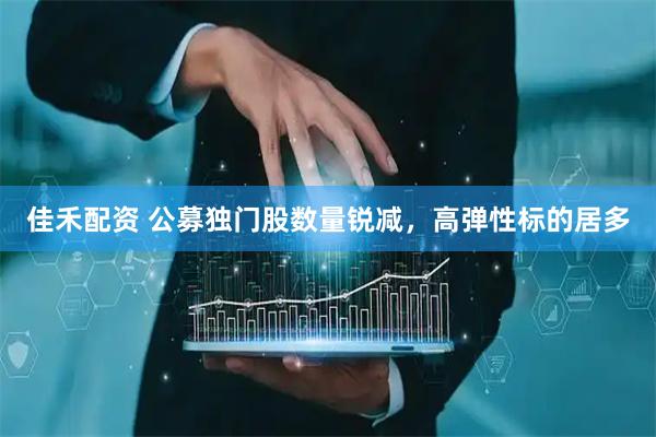 佳禾配资 公募独门股数量锐减，高弹性标的居多